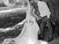 Hochzeitsfoto schwarz/weiß