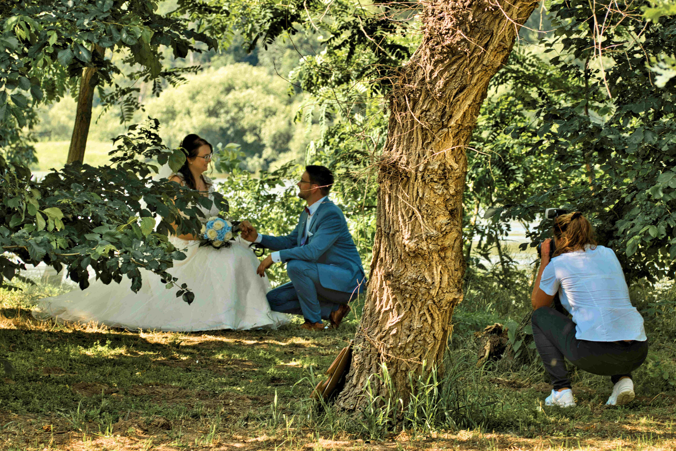 Silke Friske beim Hochzeit fotografieren